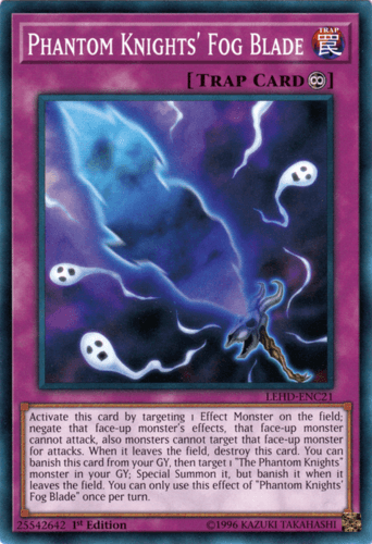 Phantom Knights' Fog Blade - LEHD-ENC21 Common 1st Edition