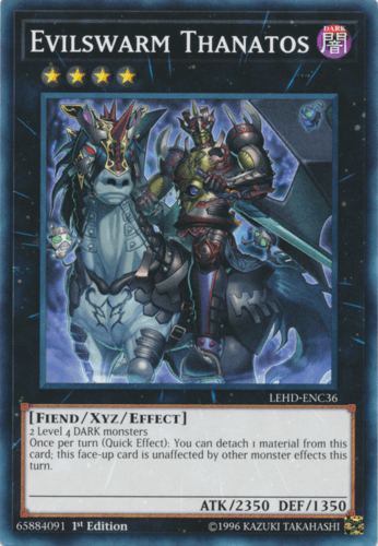 Evilswarm Thanatos - LEHD-ENC36 Common 1st Edition