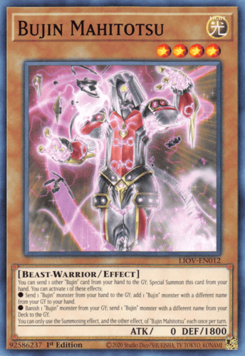Bujin Mahitotsu - LIOV-EN012 Common 1st Edition