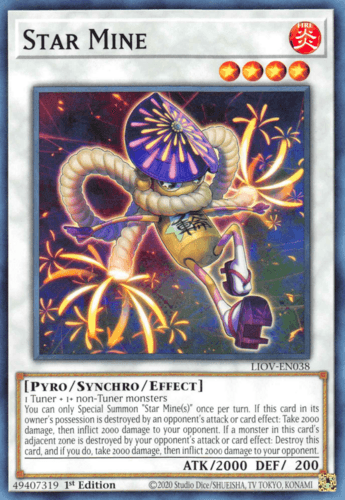 Star Mine - LIOV-EN038 Common 1st Edition