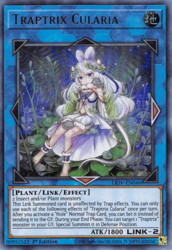 Traptrix Cularia - LIOV-EN046 Ultra Rare 1st Edition