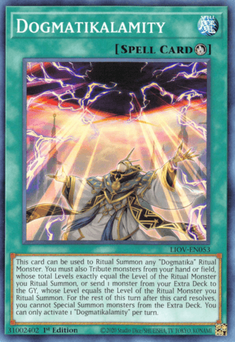 Dogmatikalamity - LIOV-EN053 Common 1st Edition