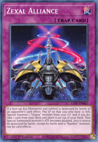 Zexal Alliance - LIOV-EN067 Common 1st Edition