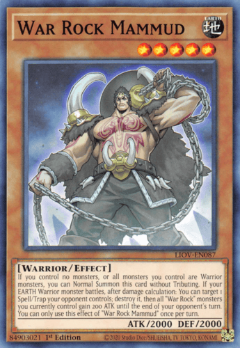 War Rock Mammud - LIOV-EN087 Common 1st Edition