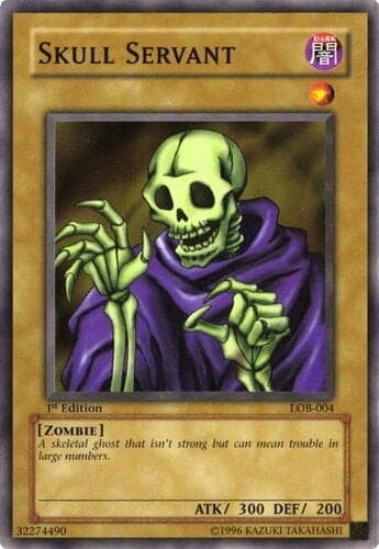 Skull Servant - LOB-004 Common Unlimited