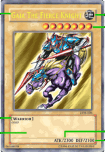 Gaia The Fierce Knight - LOB-006 Ultra Rare 1st Edition