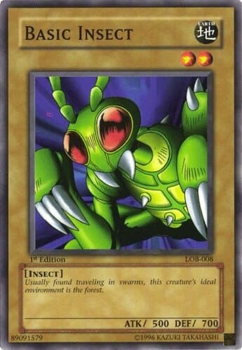 Basic Insect - LOB-008 Common 1st Edition