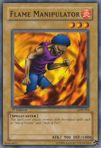 Flame Manipulator - LOB-016 Common 1st Edition