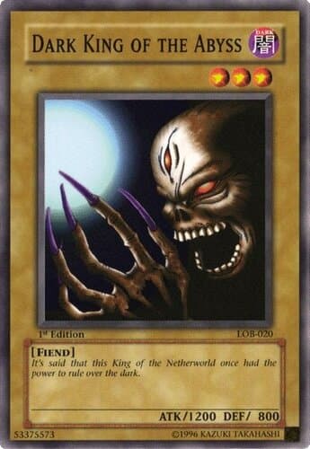 Dark King of the Abyss - LOB-020 Common Unlimited