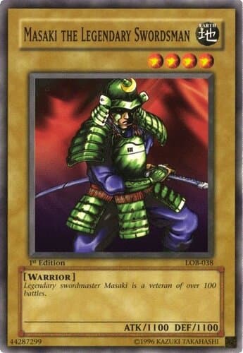 Masaki the Legendary Swordsman - LOB-038 Common Unlimited