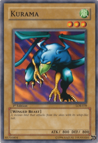 Kurama - LOB-039 Common 1st Edition