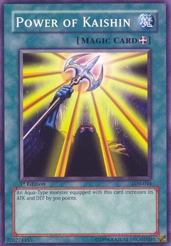 Power of Kaishin - LOB-044 Common 1st Edition
