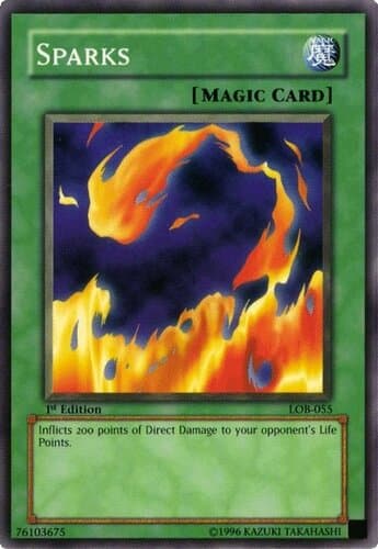 Sparks - LOB-055 Common 1st Edition