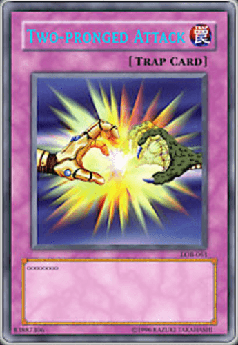 Two-Pronged Attack - LOB-061 Rare Unlimited
