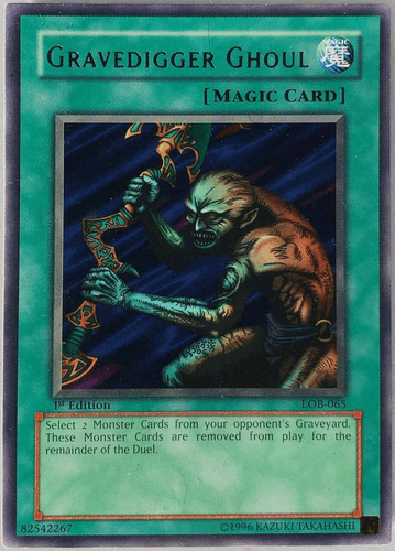 Gravedigger Ghoul - LOB-065 Rare Unlimited