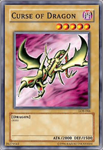 Curse of Dragon - LOB-066 Super Rare Unlimited