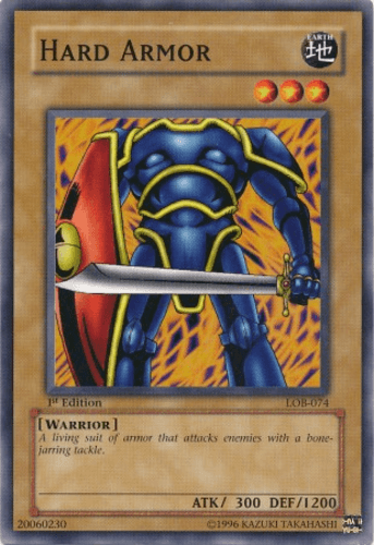 Hard Armor - LOB-074 Common 1st Edition