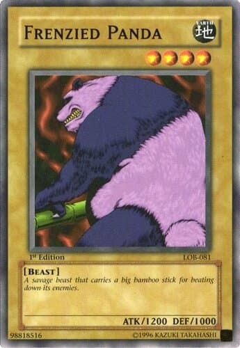 Frenzied Panda - LOB-081 Common 1st Edition