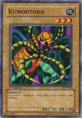 Kumootoko - LOB-082 Common 1st Edition