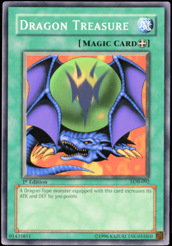 Dragon Treasure - LOB-092 Common Unlimited