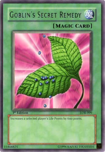 Goblin's Secret Remedy - LOB-099 Rare 1st Edition