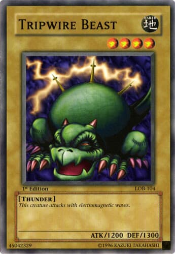 Tripwire Beast - LOB-104 Common Unlimited