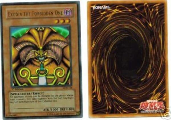Exodia the Forbidden One - LOB-124 Ultra Rare Unlimited