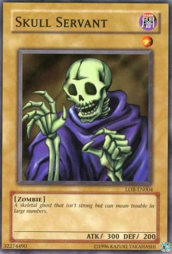 Skull Servant - LOB-EN004 Common Unlimited