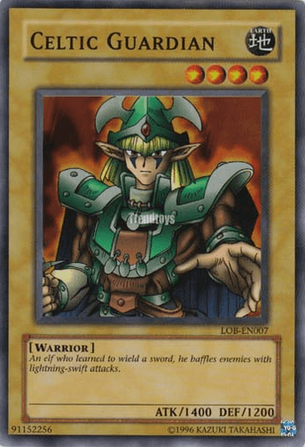 Celtic Guardian - LOB-EN007 Super Rare Unlimited