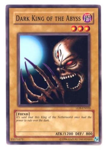 Dark King of the Abyss - LOB-EN020 Common Unlimited