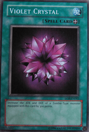 Violet Crystal - LOB-EN042 Common Unlimited
