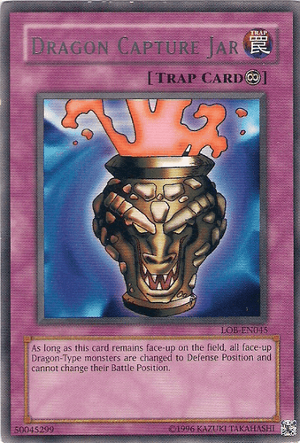 Dragon Capture Jar - LOB-EN045 Rare Unlimited