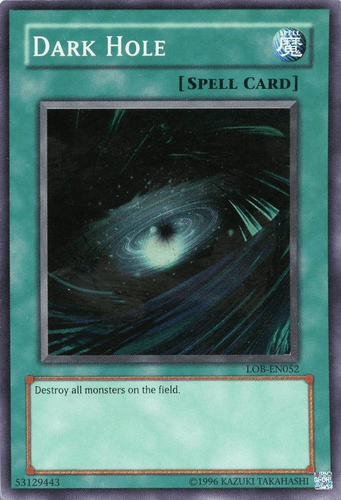 Dark Hole - LOB-EN052 Super Rare Unlimited