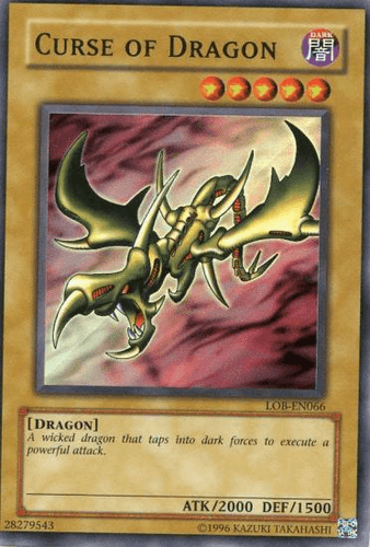 Curse of Dragon - LOB-EN066 Super Rare Unlimited
