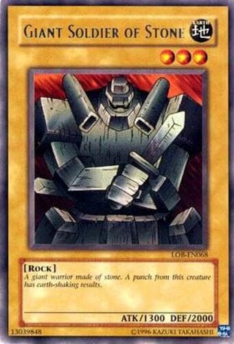 Giant Soldier of Stone - LOB-EN068 Rare Unlimited