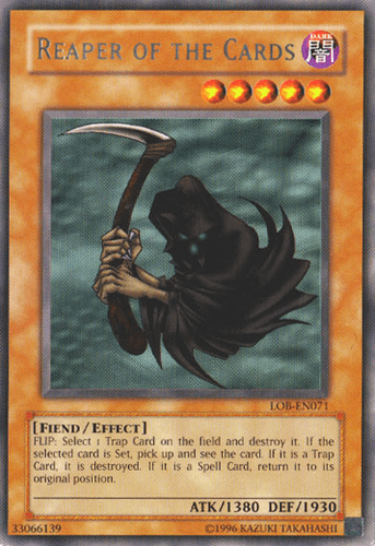Reaper of the Cards - LOB-EN071 Rare Unlimited