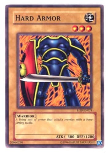 Hard Armor - LOB-EN074 Common Unlimited