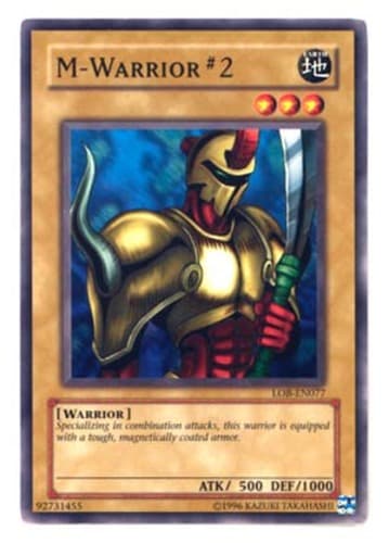 M-Warrior #2 - LOB-EN077 Common Unlimited