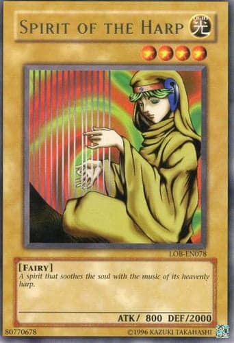 Spirit of the Harp - LOB-EN078 Rare Unlimited