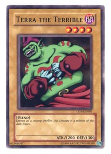 Terra the Terrible - LOB-EN080 Common Unlimited