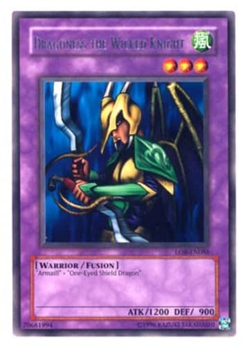 Dragoness the Wicked Knight - LOB-EN086 Rare Unlimited