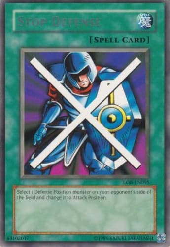 Stop Defense - LOB-EN095 Rare Unlimited