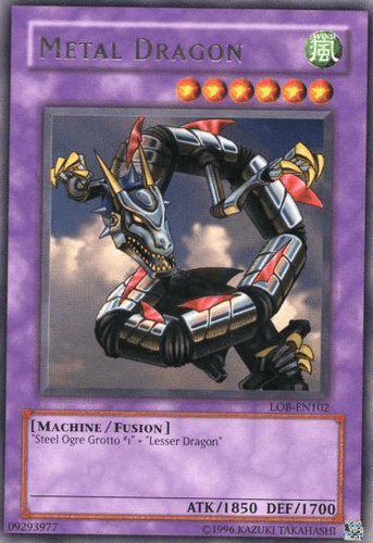 Metal Dragon - LOB-EN102 Rare Unlimited