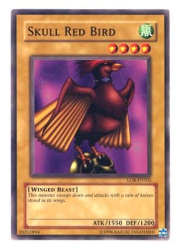 Skull Red Bird - LOB-EN105 Common Unlimited