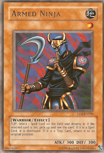 Armed Ninja - LOB-EN106 Rare Unlimited