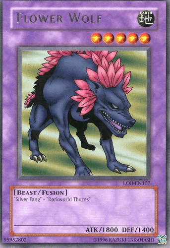 Flower Wolf - LOB-EN107 Rare Unlimited