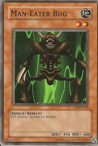 Man-Eater Bug - LOB-EN108 Super Rare Unlimited