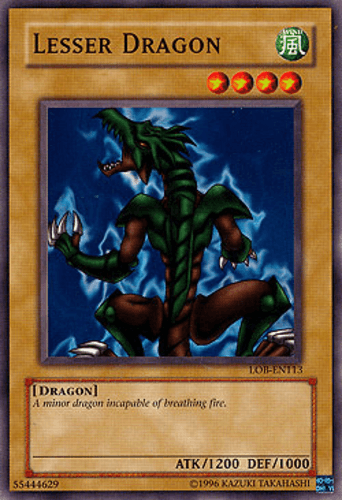 Lesser Dragon - LOB-EN113 Common Unlimited