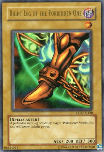 Right Leg of the Forbidden One - LOB-EN120 Ultra Rare Unlimited