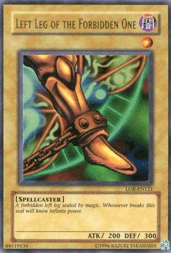 Left Leg of the Forbidden One - LOB-EN121 Ultra Rare Unlimited
